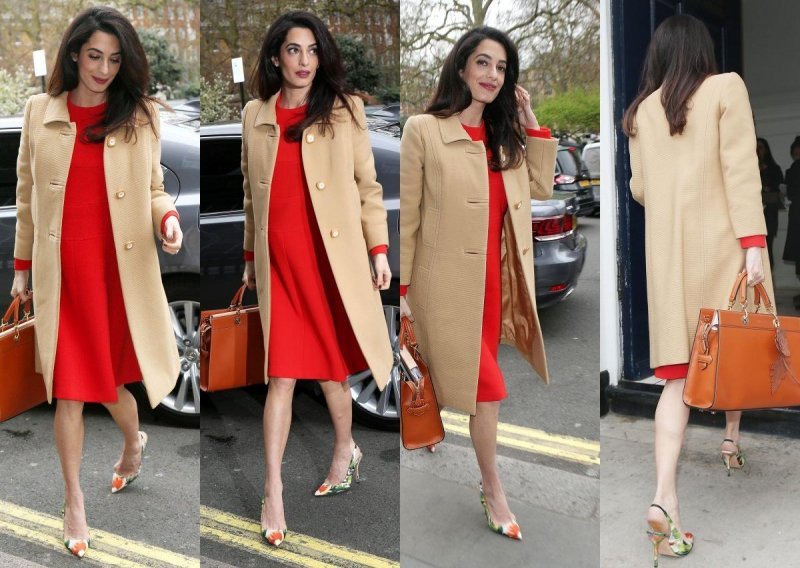 Amal Clooney izgleda senzacionalno u vintage haljini Dior