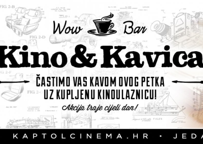 Kaptol Boutique Cinema by Cinestar u petak 31. ožujka časti kavom