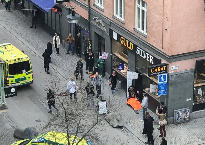 Uhićen vozač kamiona u Stockholmu