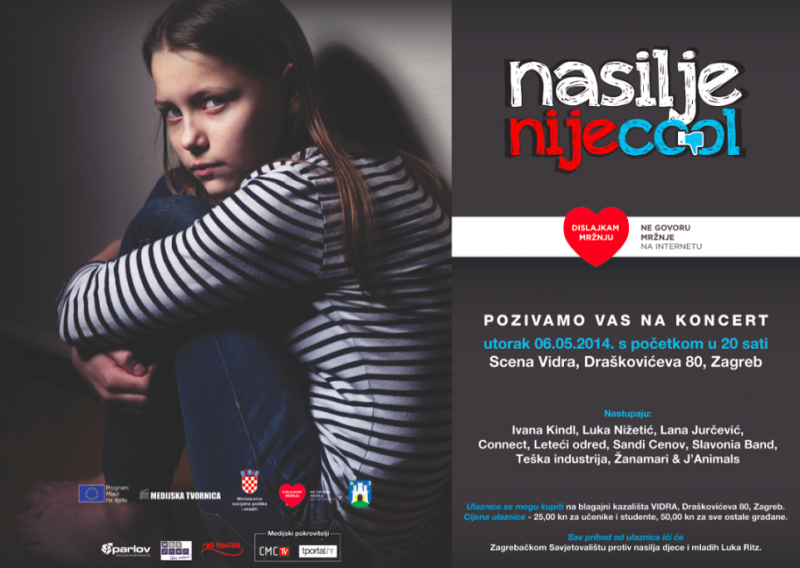 Ne propustite veliki koncert protiv nasilja