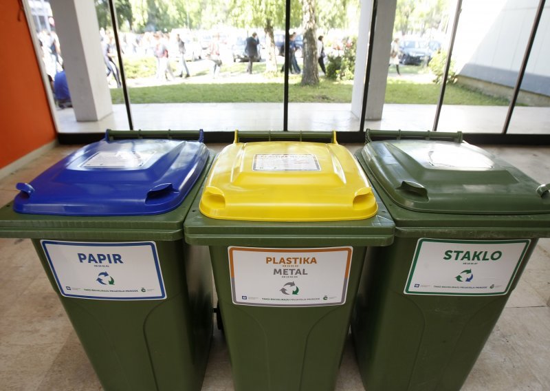 Komunalni redari naplaćivat će kazne za nerazvrstavanje otpada
