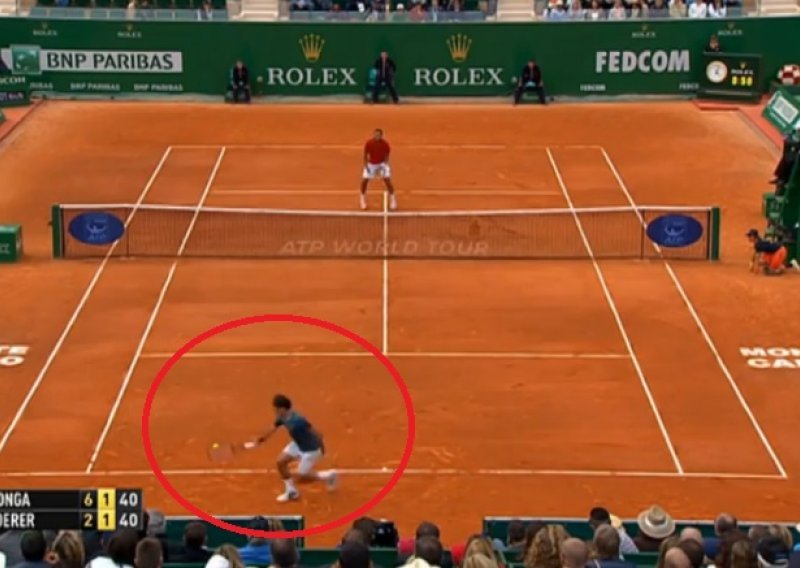 Ovakav udarac može izvesti samo Roger Federer!