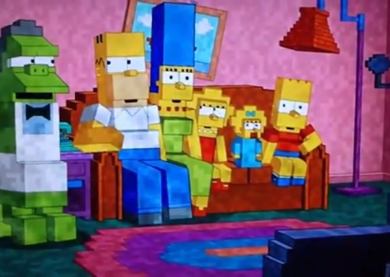 Simpsoni u novoj epizodi parodirali Minecraft