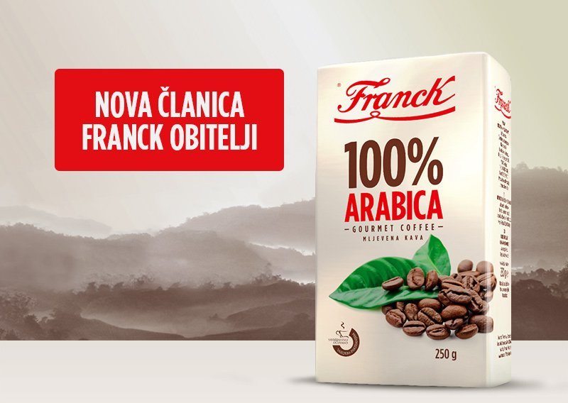 Franck vas nagrađuje novom 100% Arabicom!