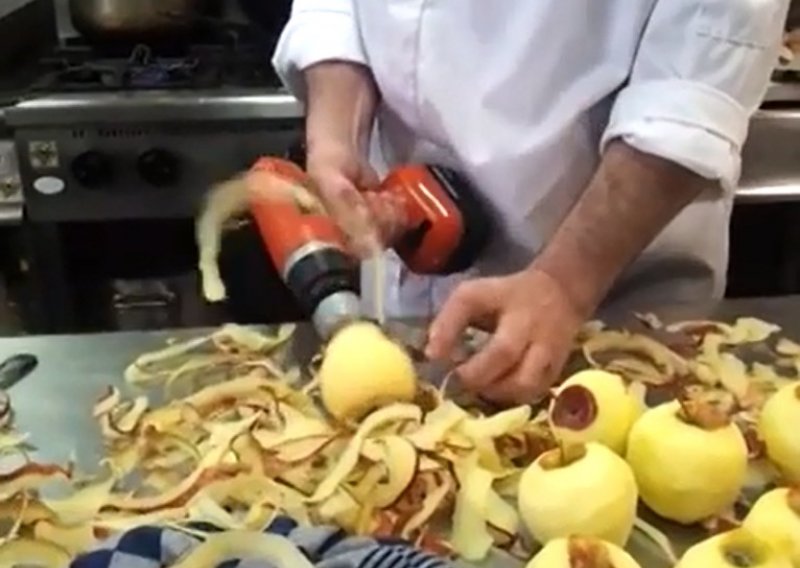 Guljenje jabuka uz pomoć bušilice? Itekako je učinkovito!