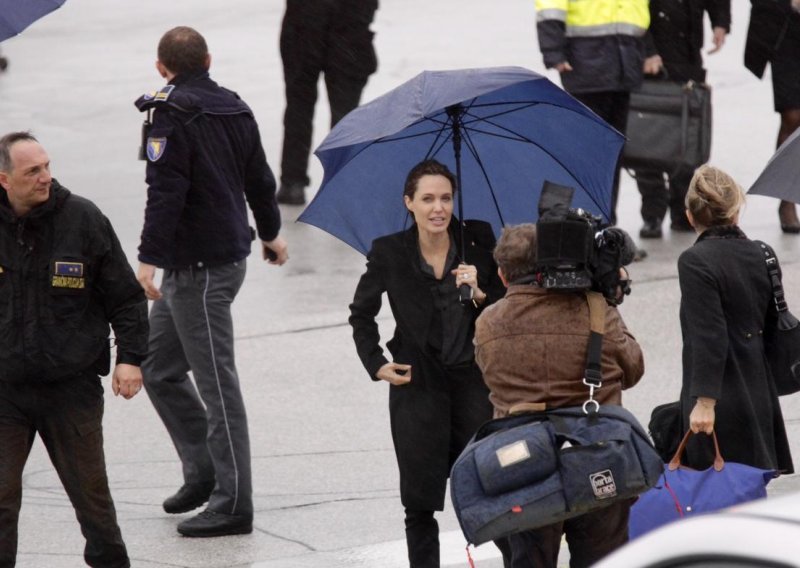 Angelina Jolie, Vesna Pusić i Kolinda Grabar u Sarajevu