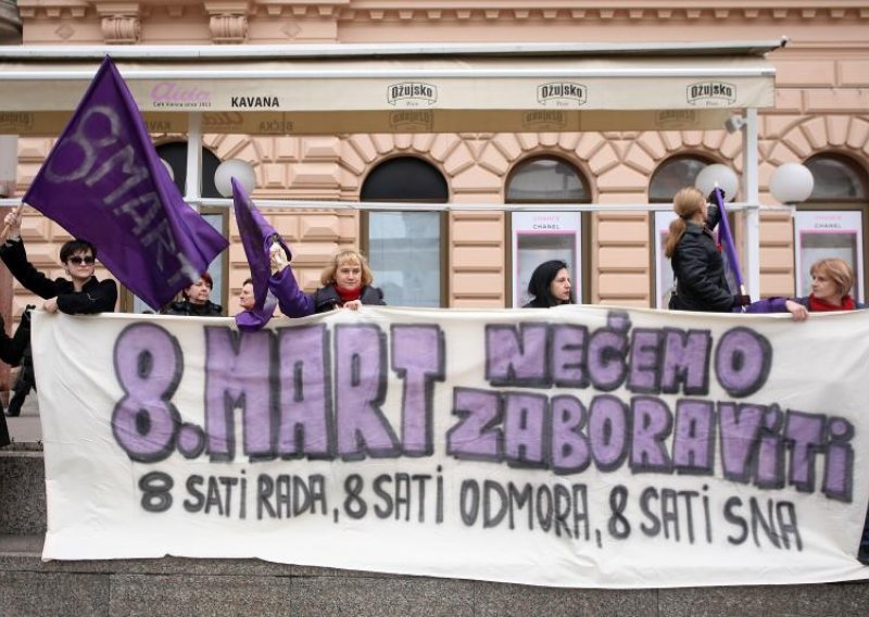 Prosvjed u Zagrebu: Nećemo zaboraviti 8+ 8 +8!