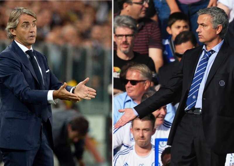 Verbalni rat Mourinha i Mancinija uoči okršaja