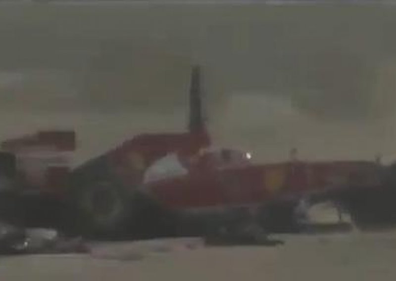 Raikkonen razbio bolid Ferrarija: Dobro sam!