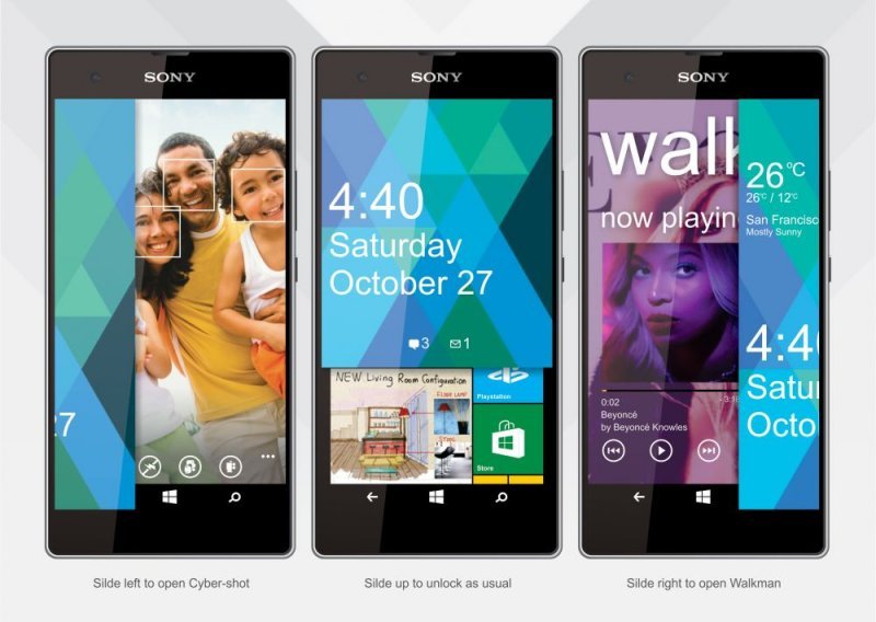 Sony na Windows Phoneu izgleda bezobrazno dobro