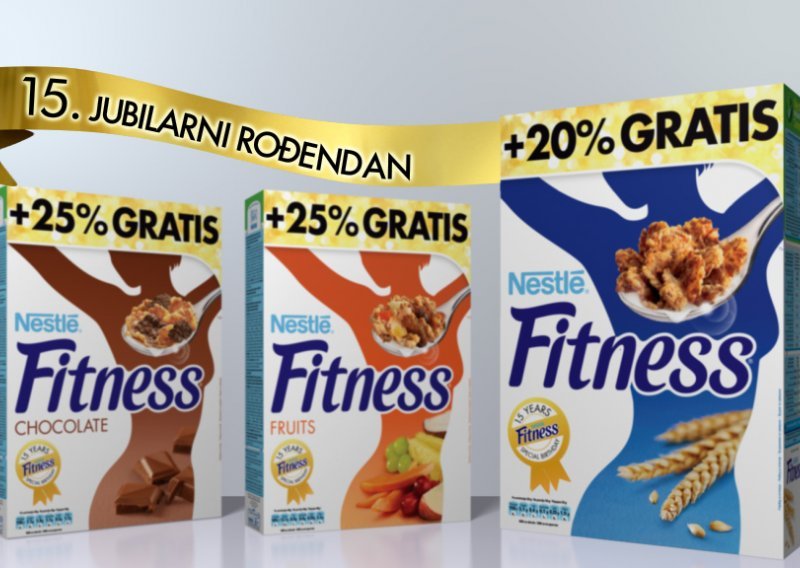 15 godina Nestlé Fitness žitarica u Hrvatskoj