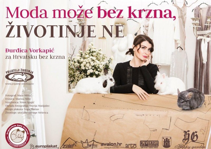 Moda može bez krzna, životinje ne!