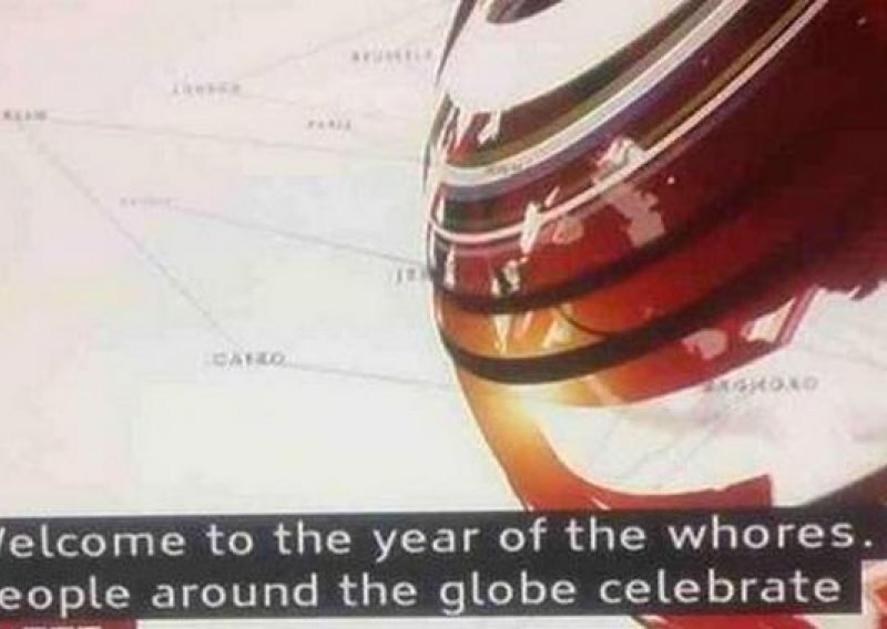 BBC čestitao 'godinu prostitutki' umjesto 'godinu konja'