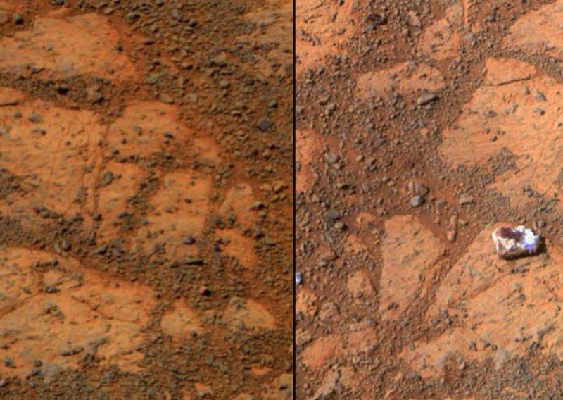 Na Marsu se iznenada pojavio misteriozni kamen