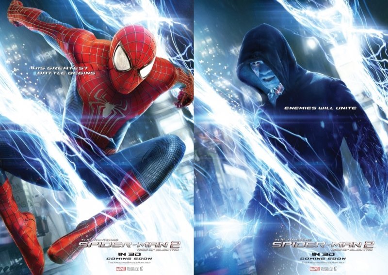 Pogledajte prve plakate filma 'Čudesni Spider-Man 2'