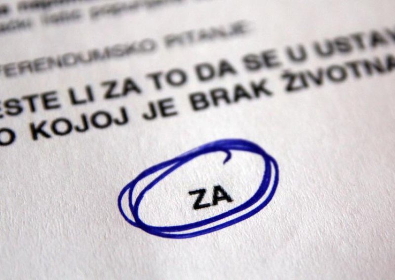 Konačna odluka: Referendum o braku je ustavan