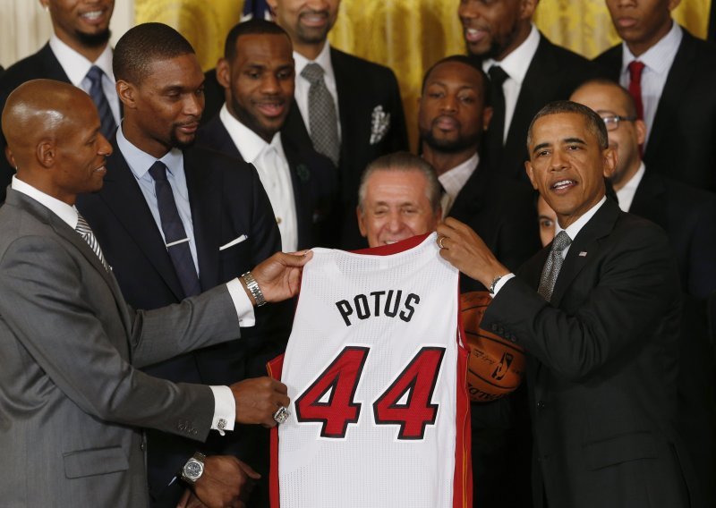 Predsjednik SAD-a primio košarkaše Miami Heata