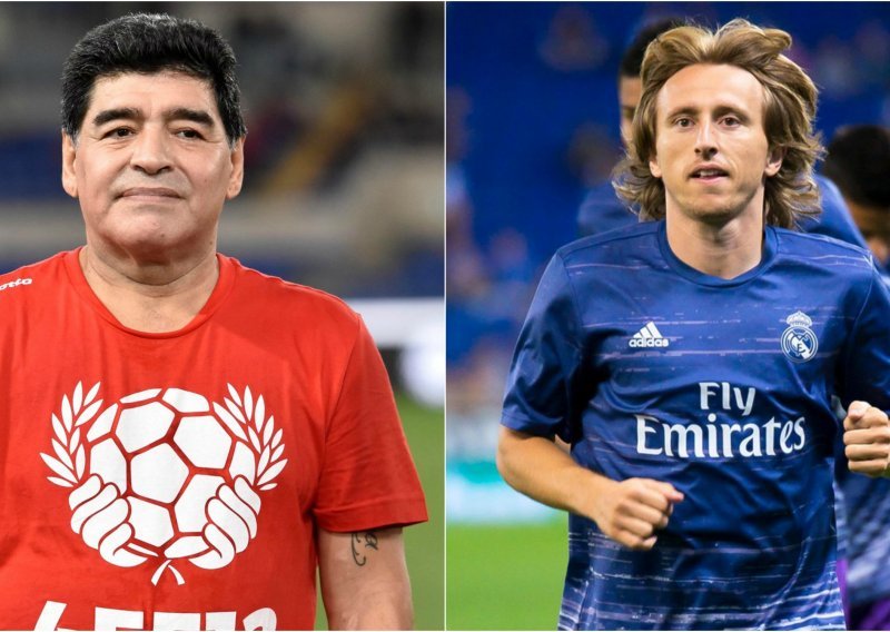 Maradona objasnio zašto je 'mali' Modrić tako moćan na terenu!