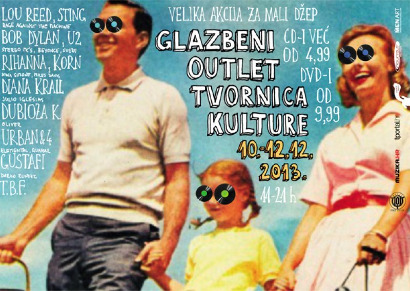 Za tjedan dana počinje Veliki glazbeni outlet