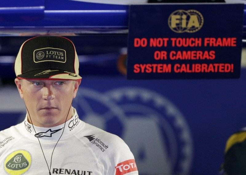 Raikkonen teško kaženjen uoči VN Abu Dhabija!