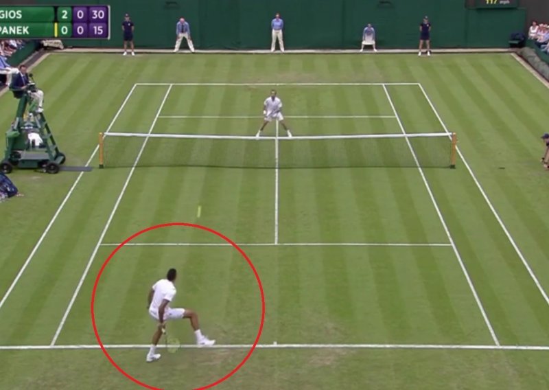 Wimbledon mu se klanja: Kakav potez 'ludog' Nicka!