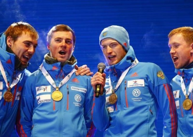 Austrijanci ruskim biatloncima pustili krivu himnu