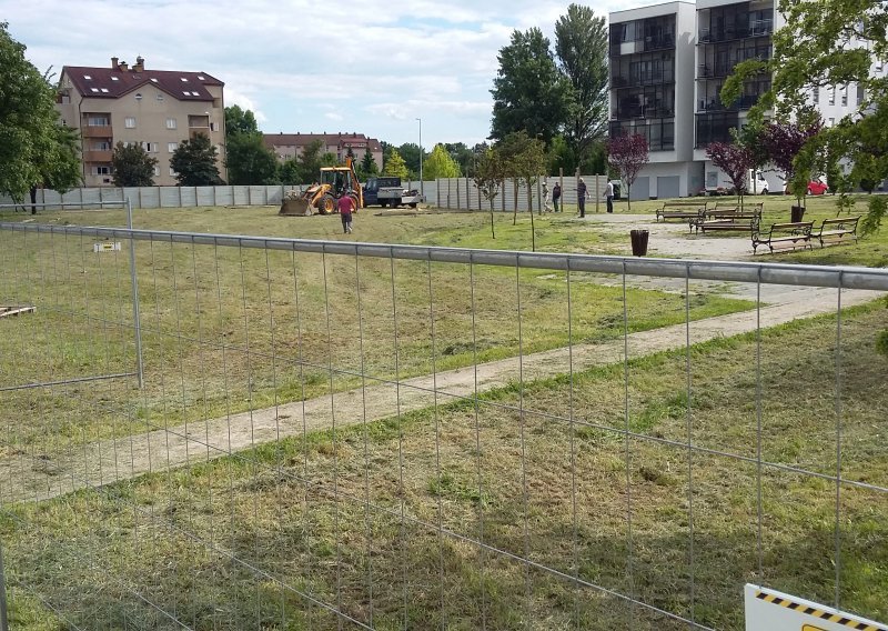 Neimar Bandićevih fontana ruši Park branitelja i gradi stanove, građani bijesni