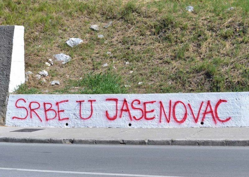 Uhićen dok je ispisivao ustaške grafite