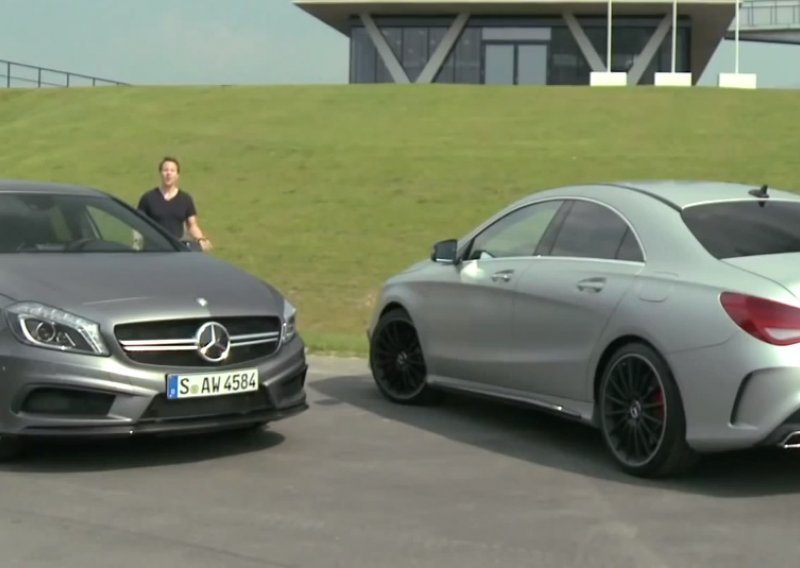 Mercedes A45 AMG protiv CLA 45 AMG