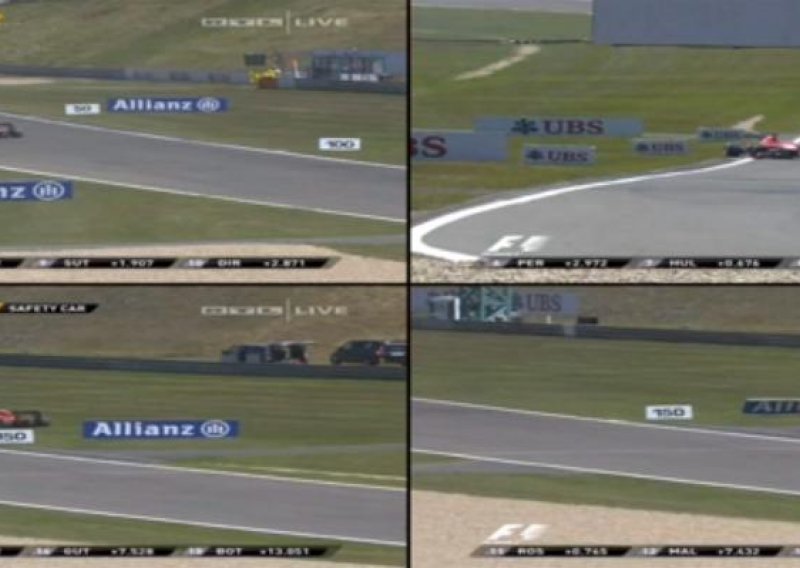 Ovakvom incidentu u F1 utrci se nitko nije nadao!