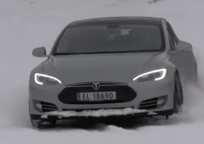 Najnapredniji električni automobil protiv norveške zime