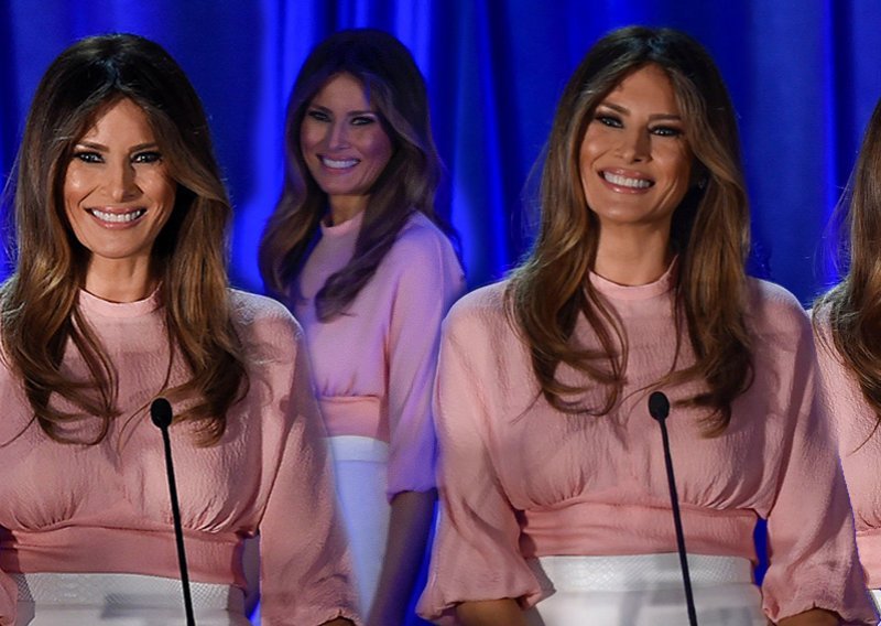 Melania Trump u krpici kakvu je već nosila lijepa oskarovka