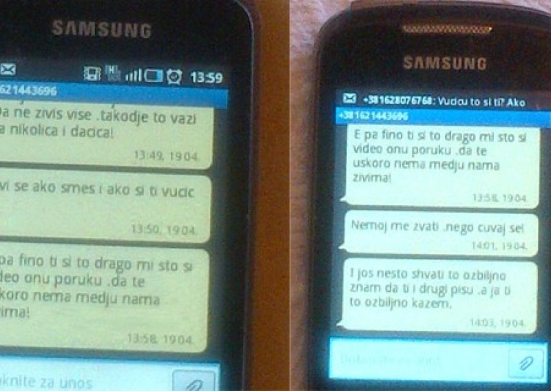 Dačiću i Vučiću SMS-ovima prijete smrću