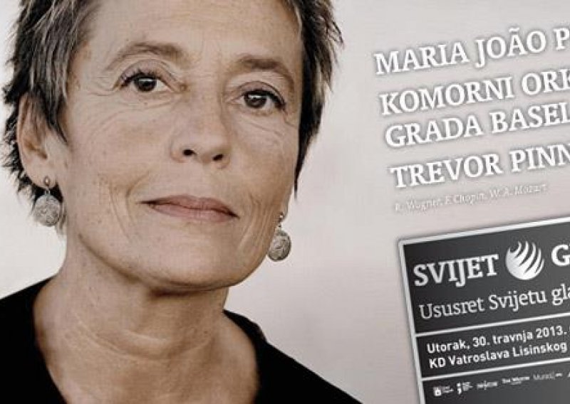 Slavna pijanistica Maria Joao Pires prvi put u Zagrebu!