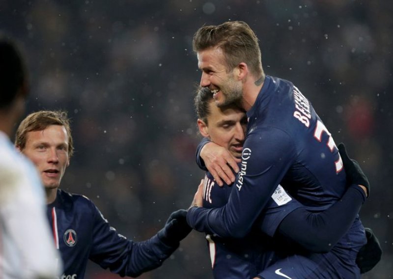 Beckham debitirao, Ibra dotukao Marseille