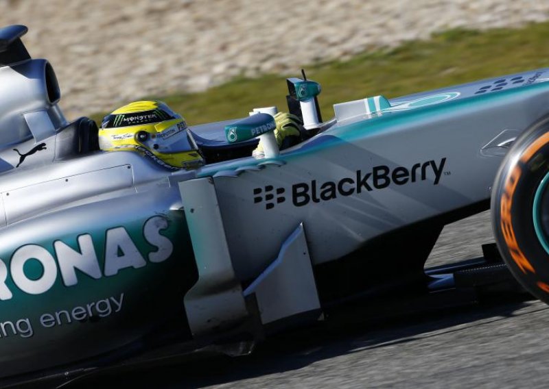 Rosberg najbrži na otvaranju testiranja u Barceloni
