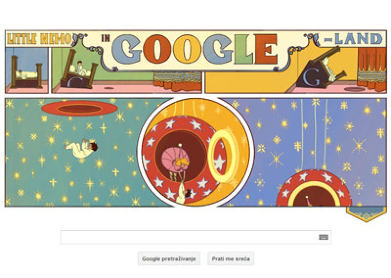 Legendardni strip 'Mali Nemo' kao Googleov doodle