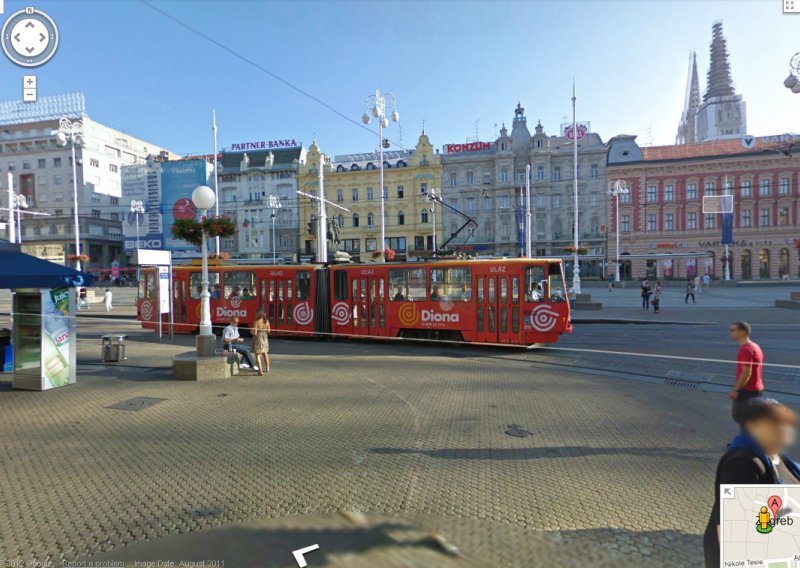 Google Street View stigao u Hrvatsku