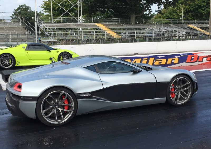 Rimac Concept One ponizio Porsche 918 Spyder!
