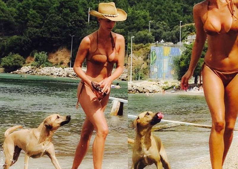 Bojana Gregorić u bikiniju poput holivudske dive