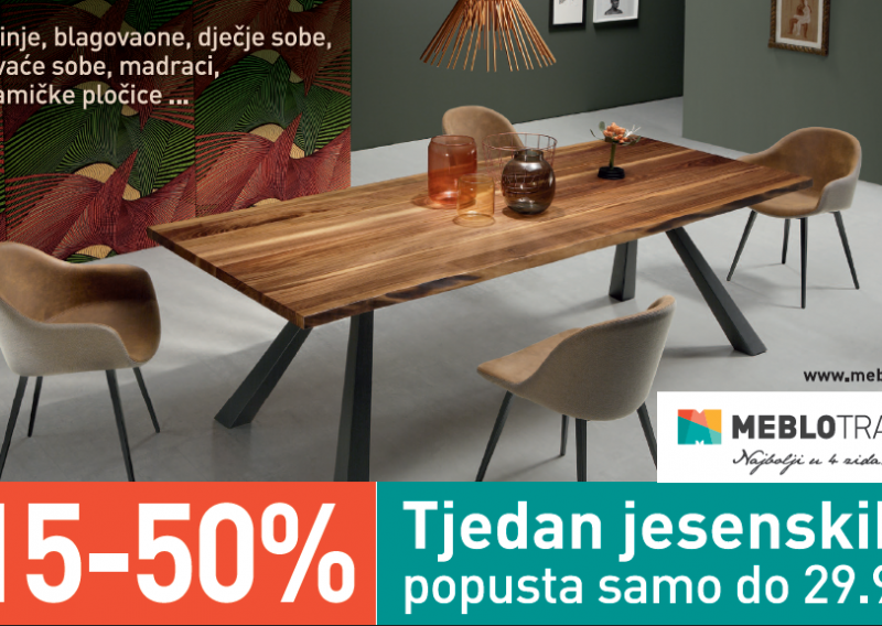 Tjedan jesenskih popusta 15 - 50%