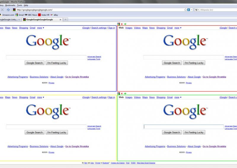 Četiri Googlea su bolja od jednog