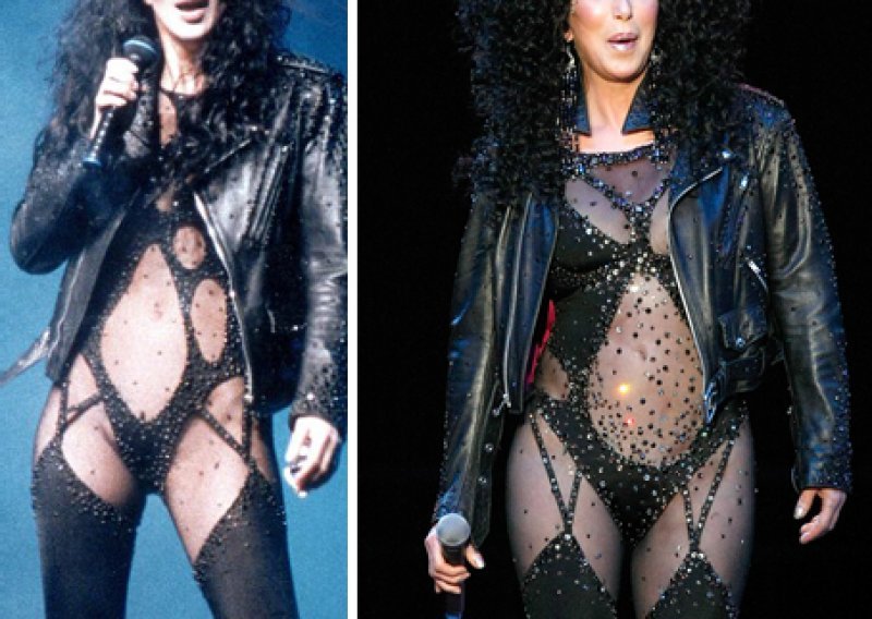 Cher pali u kostimu od prije 17 godina