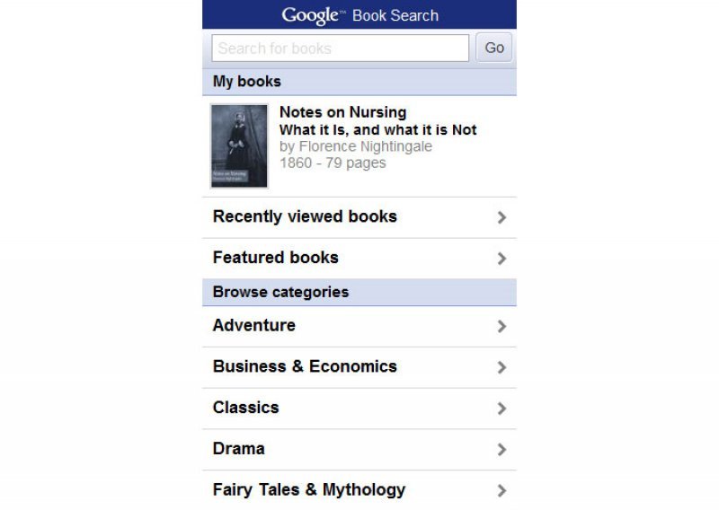 Google na mobitele donosi milijun i pol knjiga