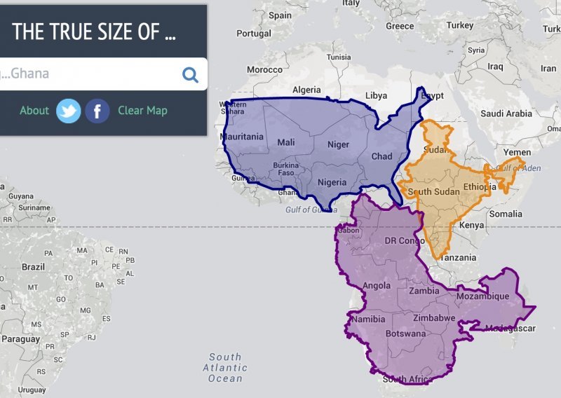 Možete li vjerovati da je Hrvatska neznatno manja od Grenlanda