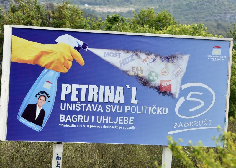 Petrina dezinsekcijskim sredstvom krenuo na političke uhljebe