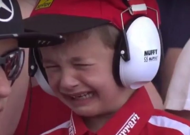 Najtužniji navijač Formule 1: Rasplakani dječak dirnuo sve u Barceloni!