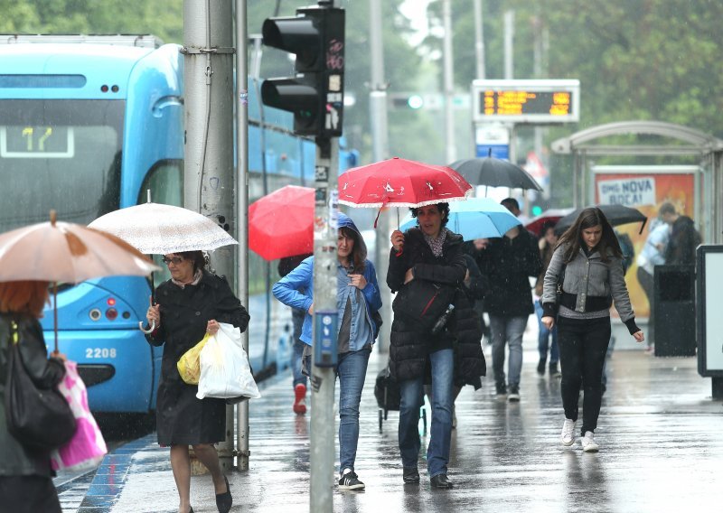 Danas ne zaboravite ponijeti kišobran