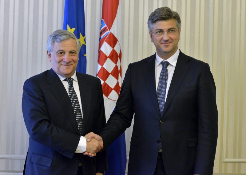 Tajani: Hrvatska u Bruxellesu i EP-u ima važnog prijatelja