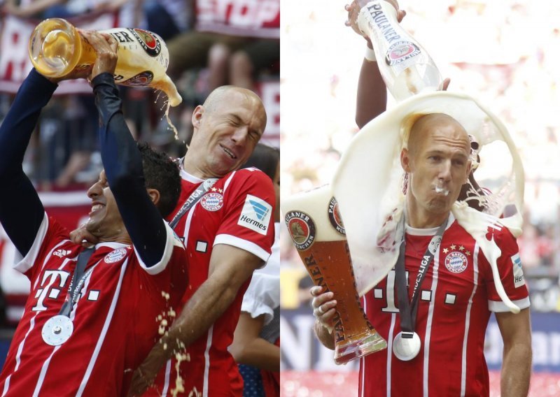 Robben u naletu ludila pivom zalio poznatu novinarku; nije mogla vjerovati!